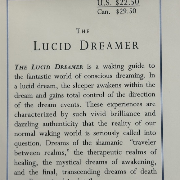 SALE!! Self help Lucid Dreamer. A Waking guide for the traveller between worlds - Picture 6 of 14